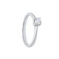 Anneau Babila Milano Femme Forever in Or blanc Diamante 0.30 Ct BBA29030EB - BBA29030EB